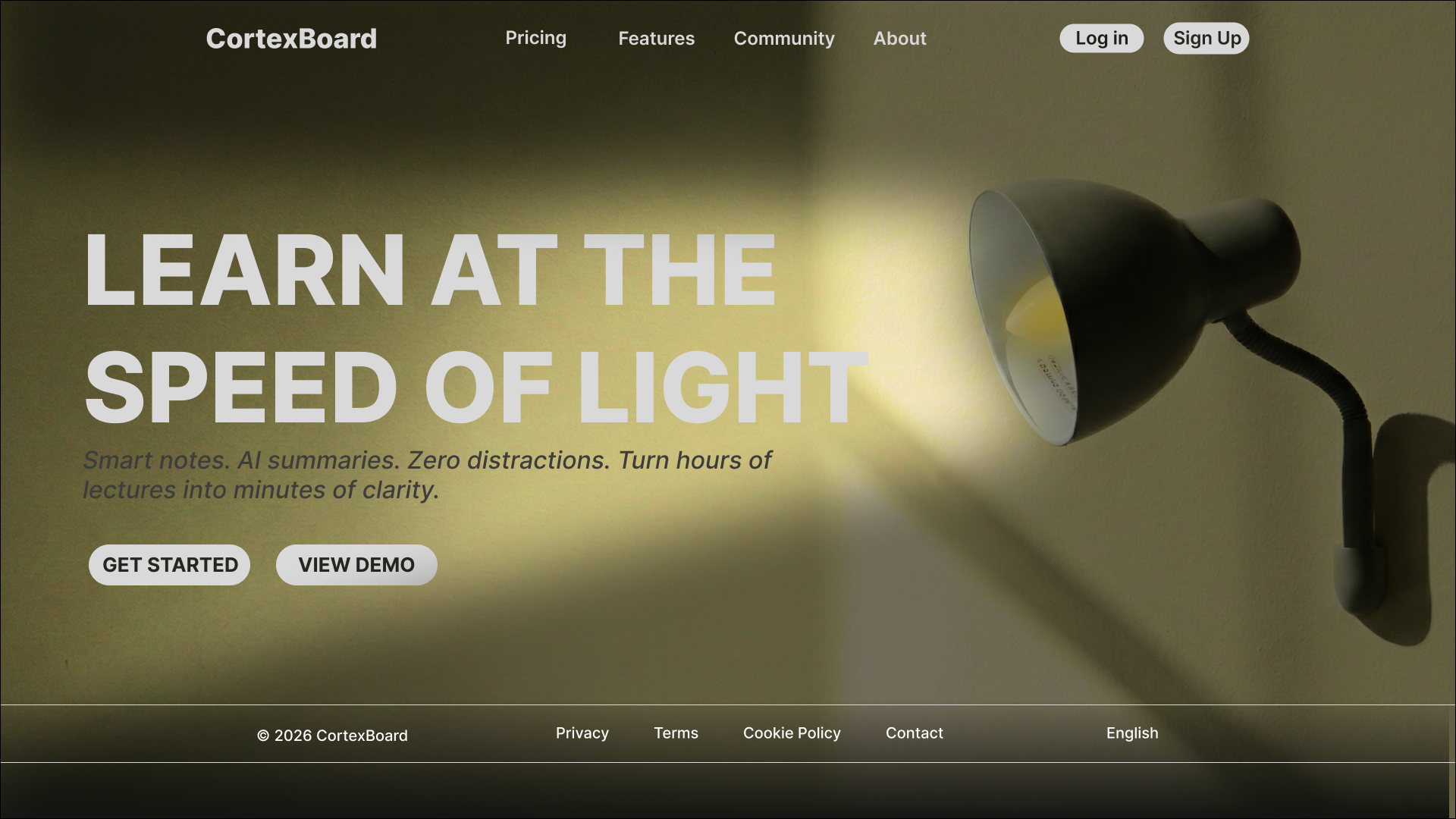 CortexBoard preview